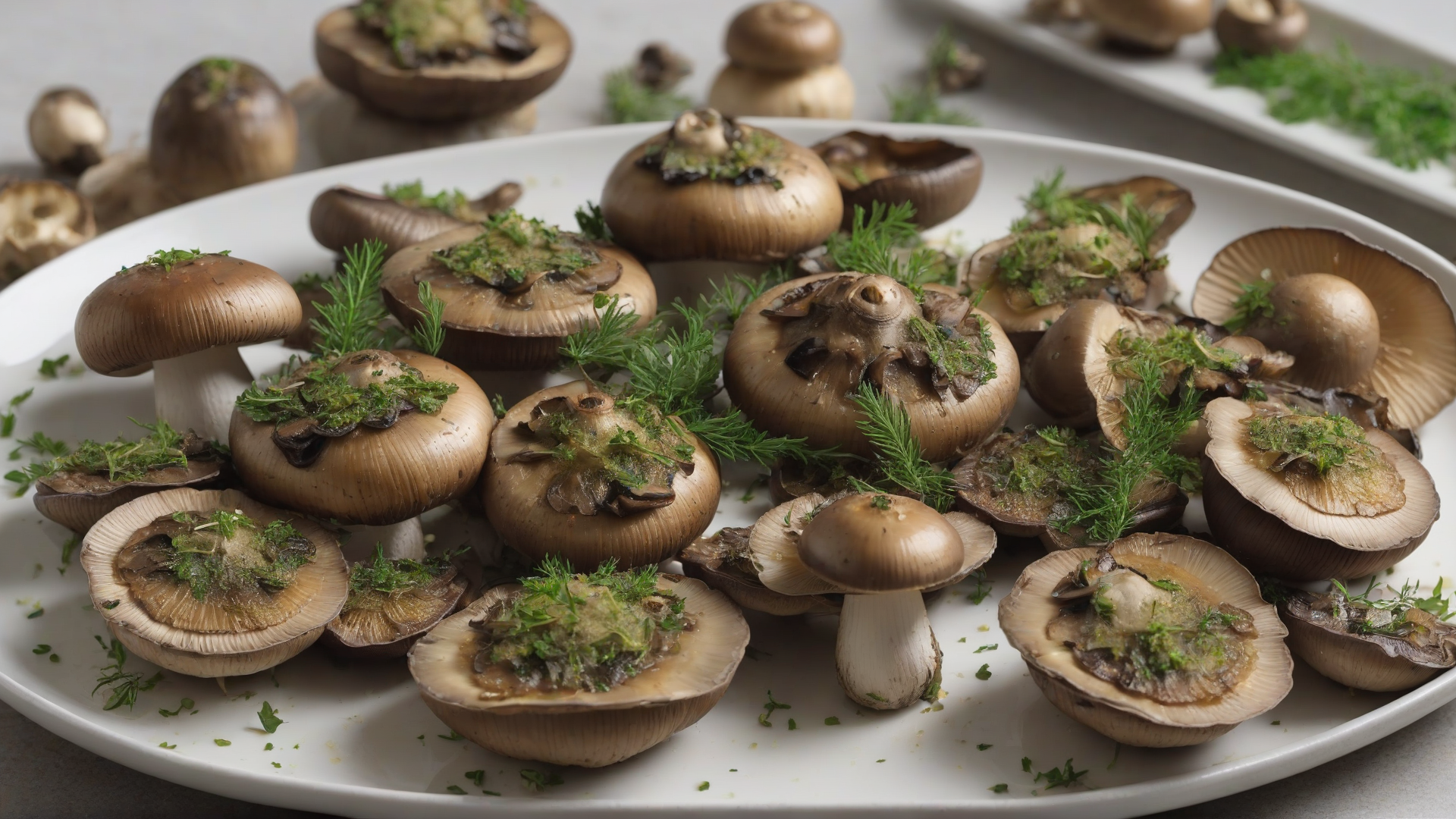 funghi al forno
